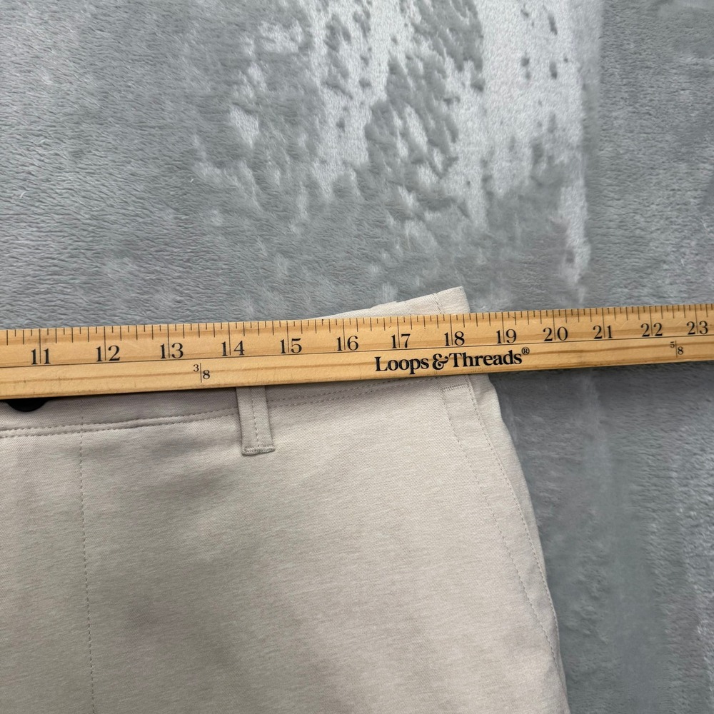 Tommy Bahama Pants Mens 35x32 Beige On Par Flat Front Chino Golf Casual Trouser - Picture 4 of 12